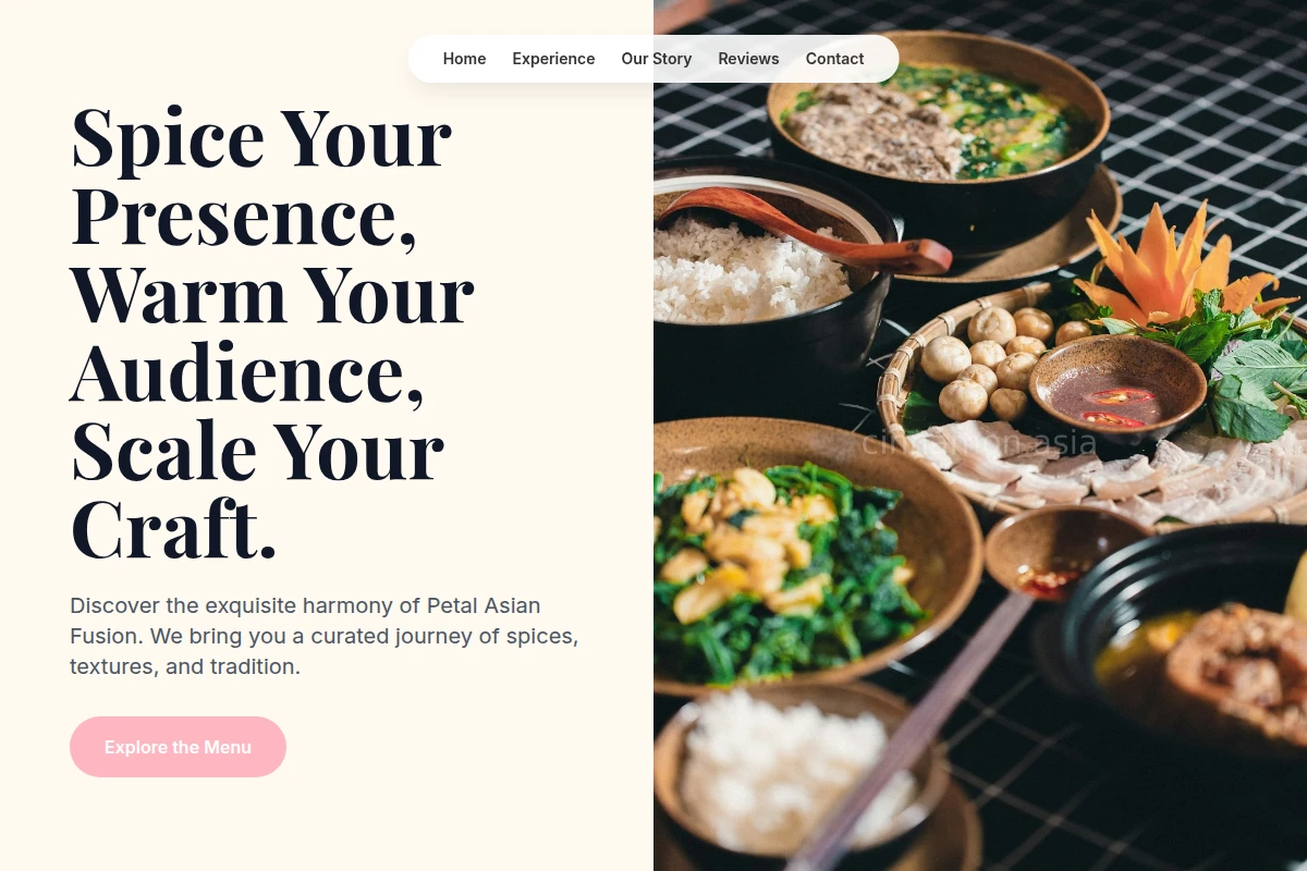 Petal Asian Fusion Food
